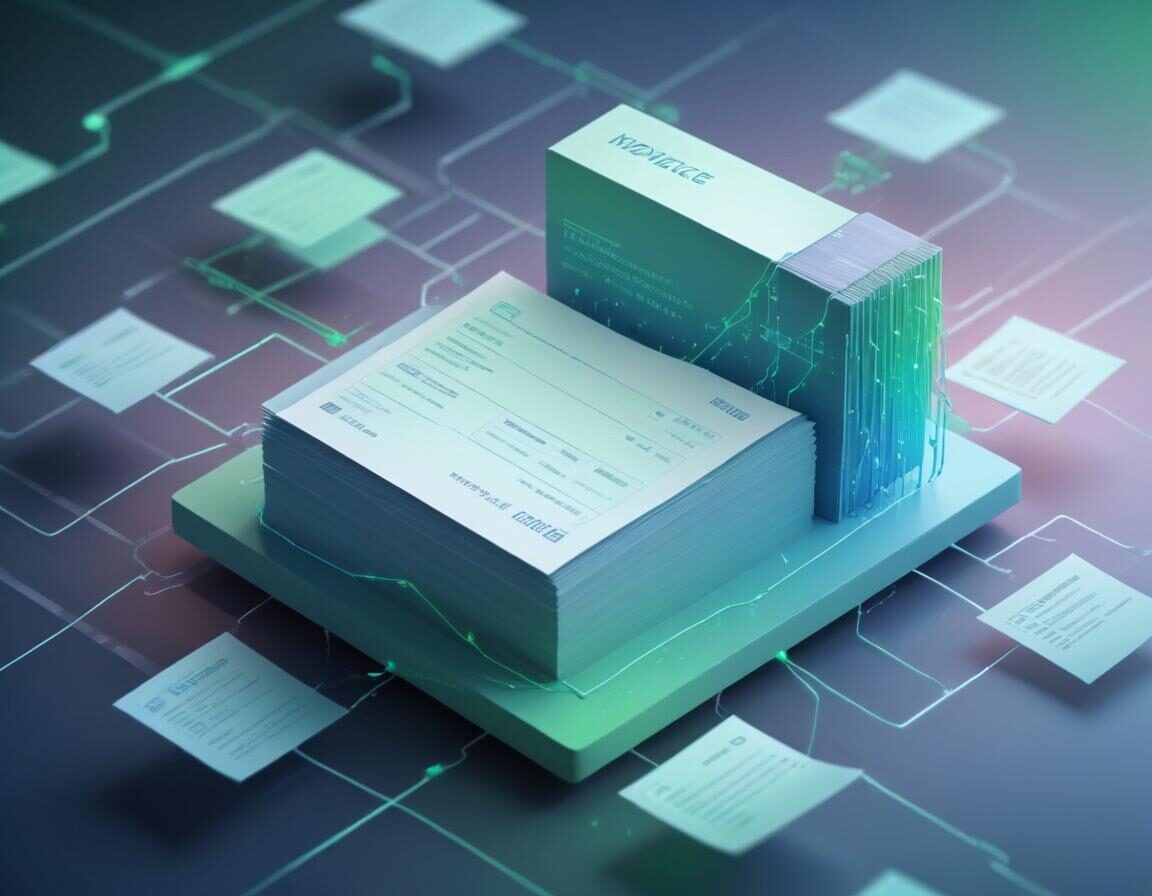 Facture électronique avec badge de certification numérique